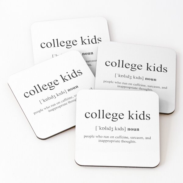 Item preview, College Kids Definition | Dictionary Collection designed and sold by Designschmiede.