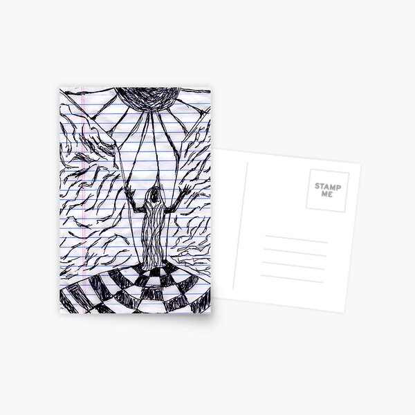 Archon scene sketch Postcard