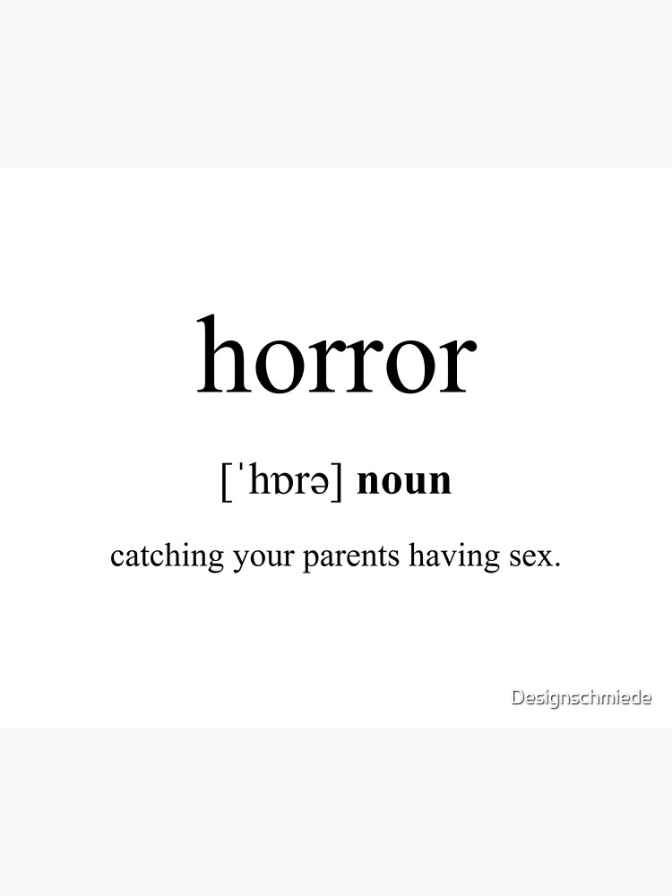 horror-definition-dictionary-collection-art-print-by-designschmiede