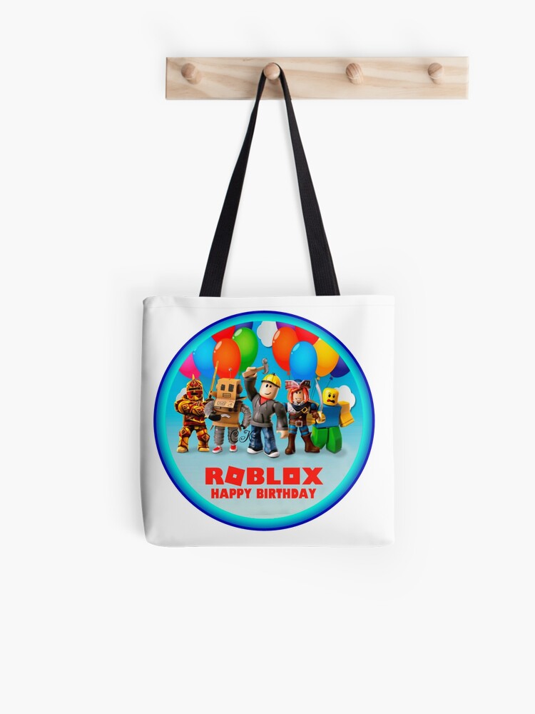 Tote Bag Roblox Et Famille Dans Une Zone Ronde Par Best5trading Redbubble - carte de la ronde roblox