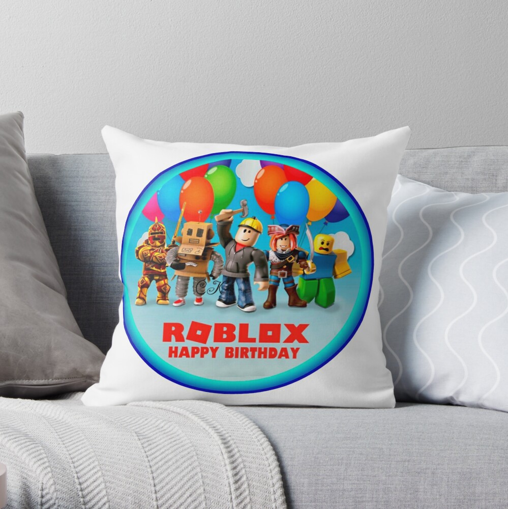 Roblox And Family In A Round Area Throw Blanket By Best5trading Redbubble - wall blanket mesh roblox