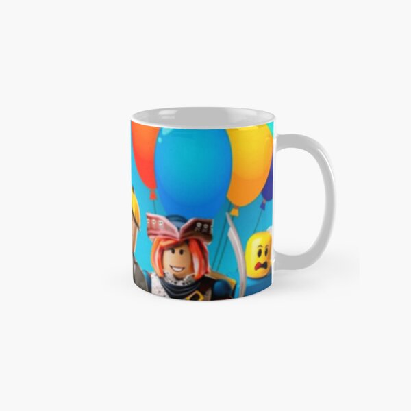 Roblox Gift Items Tshirt Phone Case Pillows Mugs Much More Mug By Crystaltags Redbubble - roblox mugs redbubble