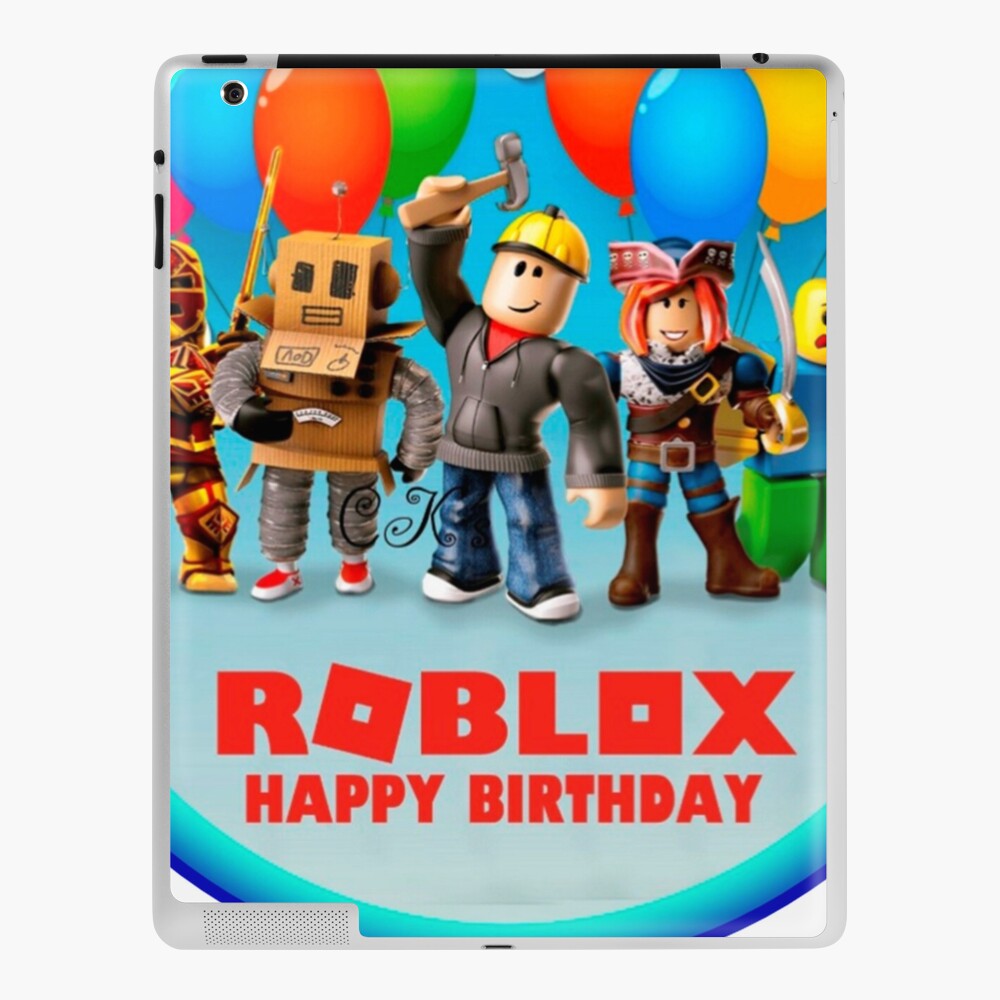 Roblox And Family In A Round Area Ipad Case Skin By Best5trading Redbubble - roblox skins.net