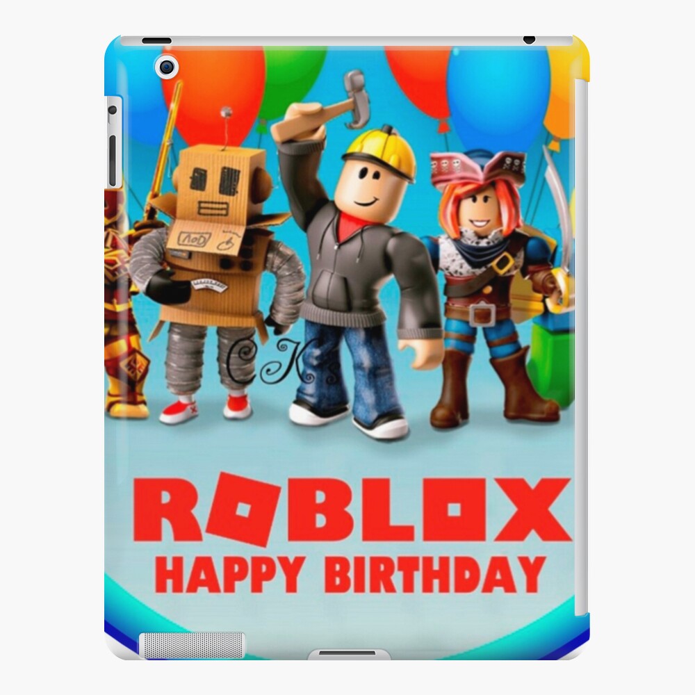 Roblox And Family In A Round Area Ipad Case Skin By Best5trading Redbubble - how to animate roblox characters ipad