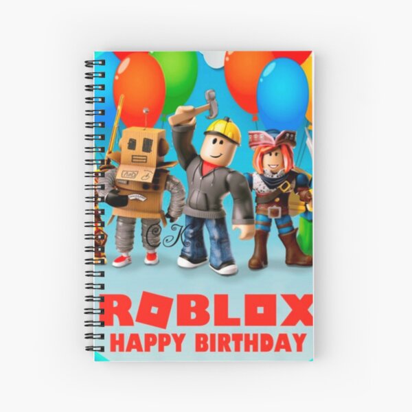 Cuaderno De Espiral Roblox Y Familia En Un Area Redonda De Best5trading Redbubble - roblox blox star cuaderno de espiral