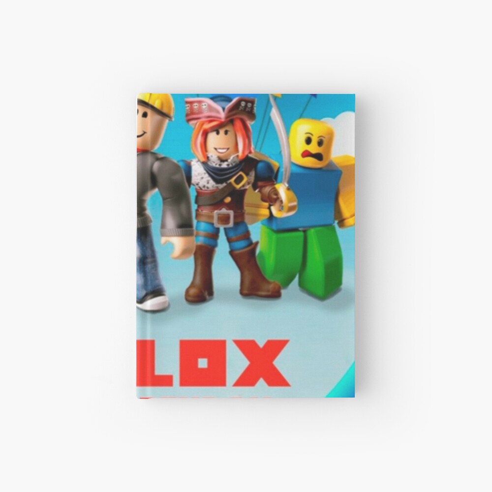 Roblox And Family In A Round Area Hardcover Journal By Best5trading Redbubble - roblox the smile family