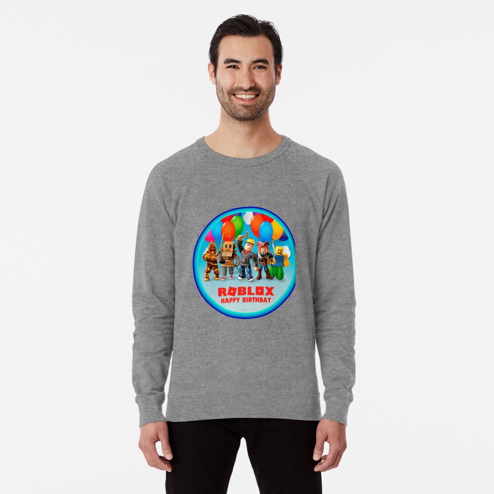 Roblox And Family In A Round Area Lightweight Sweatshirt By