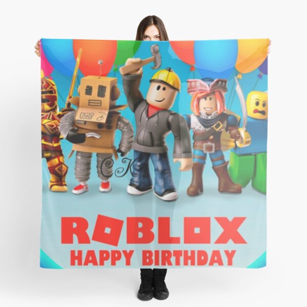 Inside The World Of Roblox Games Scarf By Best5trading Redbubble - roblox scarf