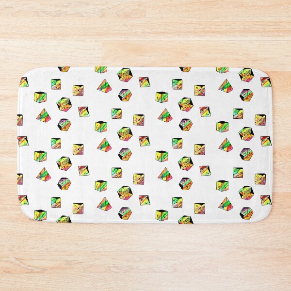 Item preview, Watercolour Rainbow Dice designed and sold by Somniart.