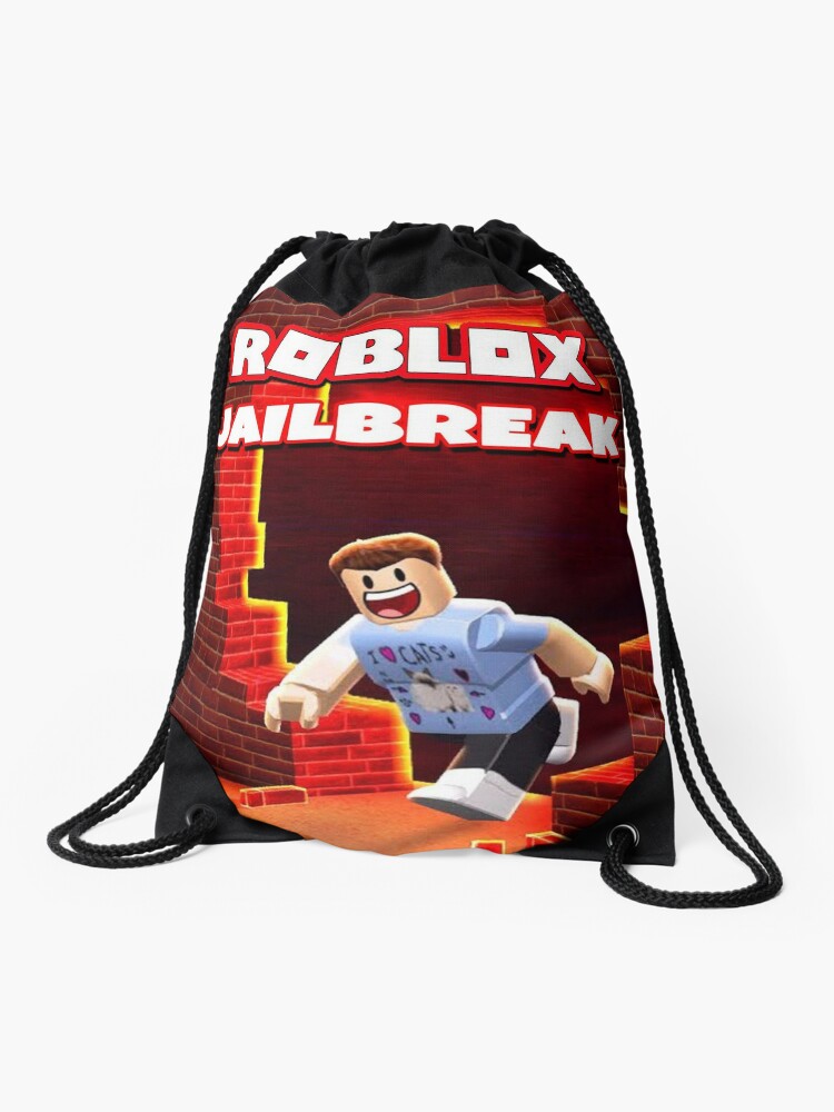 Roblox Jailbreak Game Drawstring Bag By Best5trading Redbubble - roblox jailbreak revenue