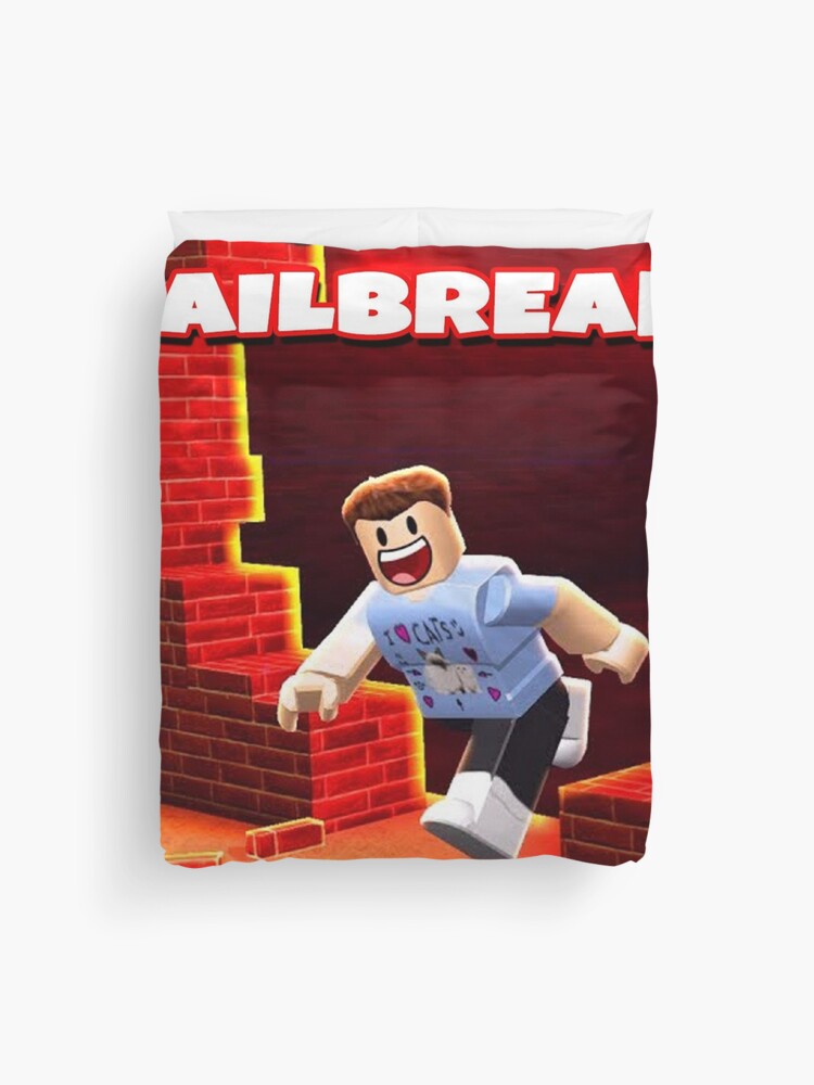 Roblox Jailbreak Game Duvet Cover By Best5trading Redbubble - jailbreak clothes roblox