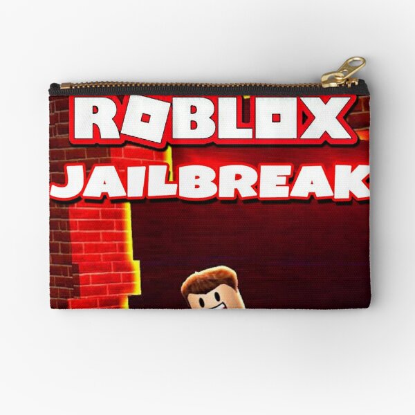 Roblox Jailbreak Game Zipper Pouch By Best5trading Redbubble - roblox cracker