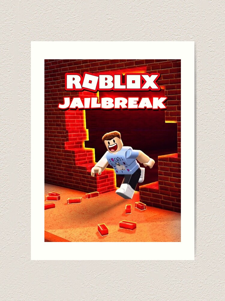 Roblox Jailbreak Game Art Print By Best5trading Redbubble