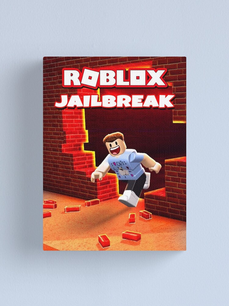 Lienzo Roblox Jailbreak Game De Best5trading Redbubble - lienzos roblox redbubble