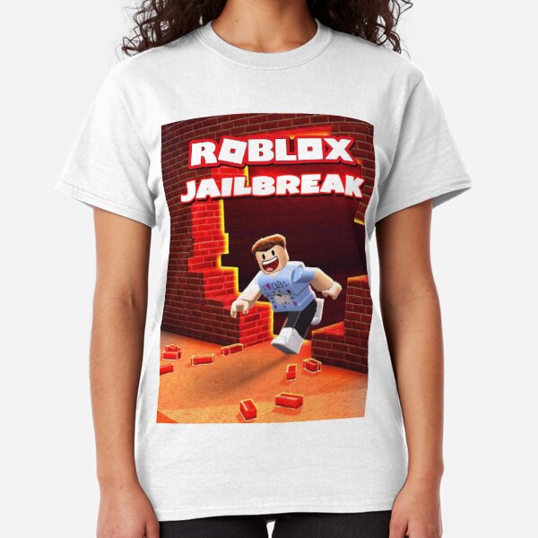 Jailbreak Roblox T Shirts Redbubble - roblox oof shirt roblox free jailbreak