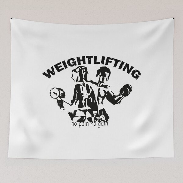 Item preview, weightlifting designed and sold by SueSakpal.