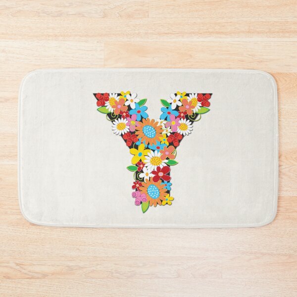 Item preview, Spring Flowers Alphabet Y Monogram designed and sold by fatfatin.