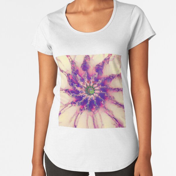 Fractalize abstraction Premium Scoop T-Shirt