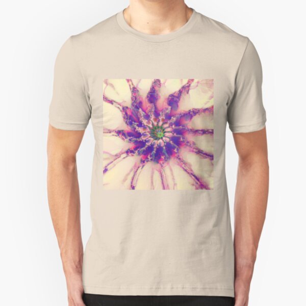Fractalize abstraction Slim Fit T-Shirt