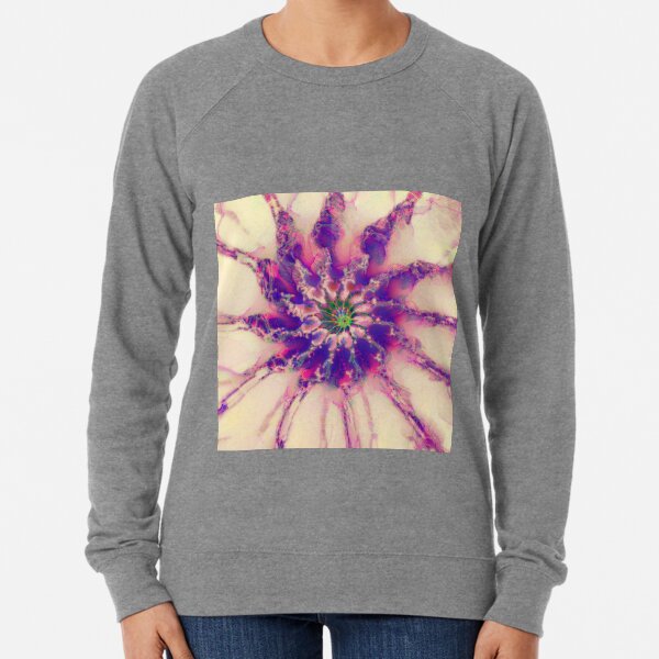 Fractalize abstraction Lightweight Sweatshirt