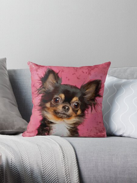 Chihuahua Pillows Cushions for Sale Redbubble