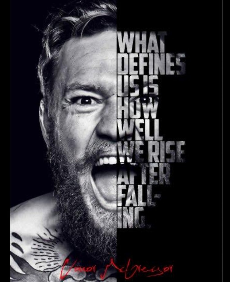 Coque Et Skin Adhesive Ipad Citation De Conor Mcgregor Par Fhendriks Redbubble