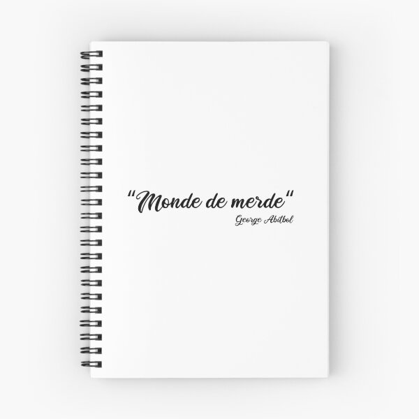 Item preview, "Monde de merde" George Abitbol designed and sold by fakocher.