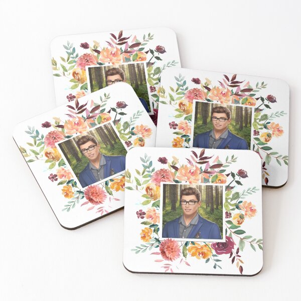 Item preview, Beckett Harrington Flower Border designed and sold by enchantedlove.