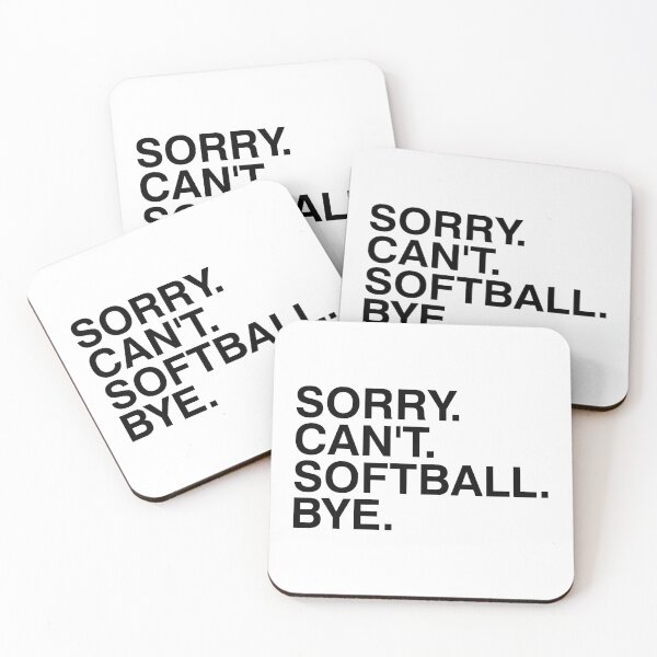Item preview, Sorry Can't Softball Bye designed and sold by T-shirt For You.