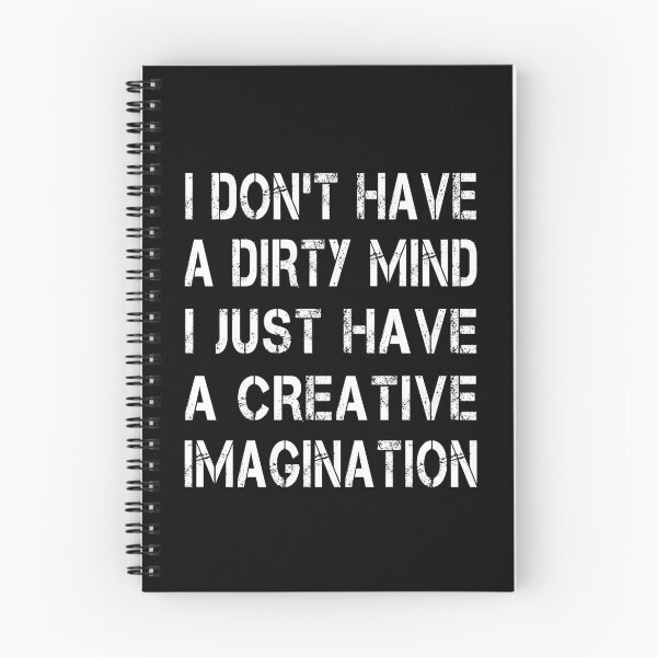 Item preview, I don't have a dirty mind designed and sold by likebakerdo.