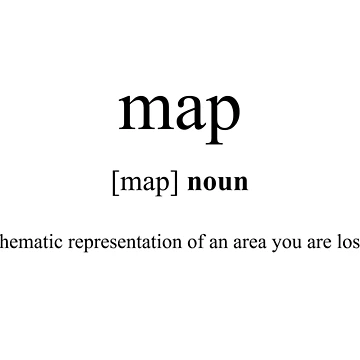 Artwork thumbnail, Map Definition | Dictionary Collection by Designschmiede
