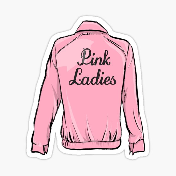 Disfraz de Pink Girl infantil. Chaqueta de Sandy Olsson Grease