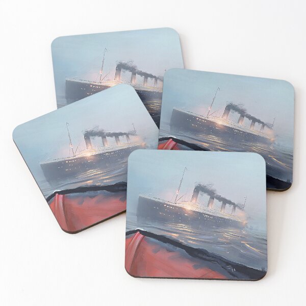 Item preview, Ghost Ship - Titanic Painting | Art by Eliott Cha'coco designed and sold by Eliott Sontot.