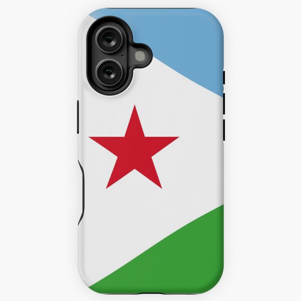 Aperçu de l'œuvre Drapeau de Djibouti créée et vendue par Flags & Cie.