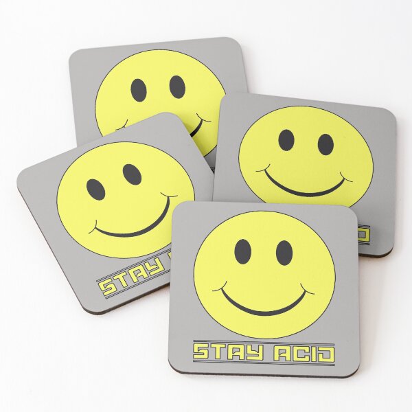 Item preview, STAY ACID (SMILEY # 4) designed and sold by RICK-TURNER.