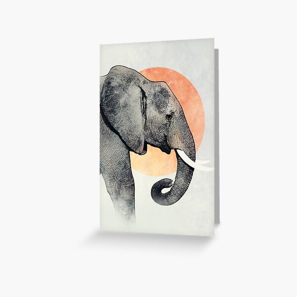 Elefante Tarjetas de felicitación