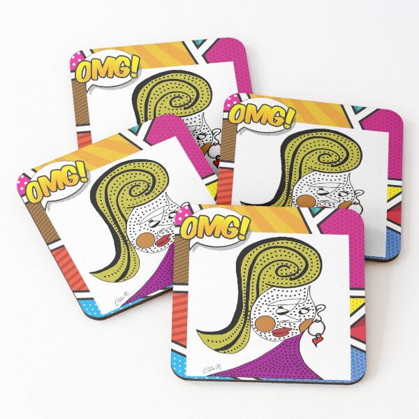 Item preview, POP ART - Cool Blonde designed and sold by OMdesign10.