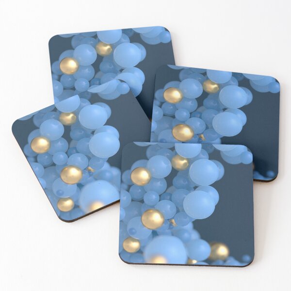 Item preview, Blue and gold balls designed and sold by lathspell.