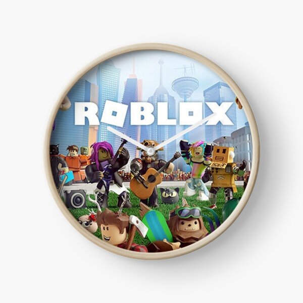 Roblox Clocks Redbubble - boy's bedroom decor roblox clock