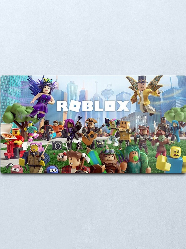 All Togheter With Roblox Metal Print By Best5trading Redbubble - inside the world of roblox games metal print by best5trading redbubble