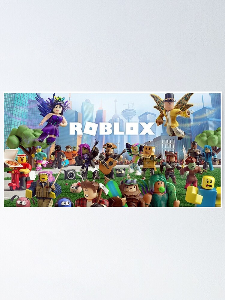 All Togheter With Roblox Poster By Best5trading Redbubble - roblox poster roblox