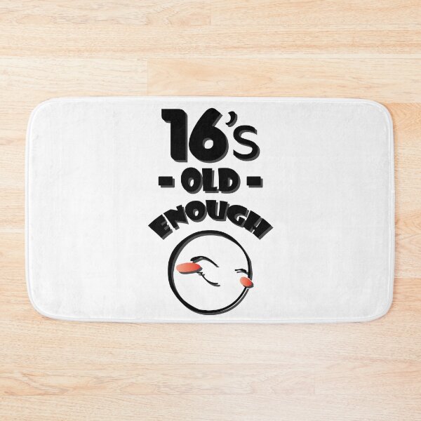 Item preview, 16 is old enough designed and sold by Cutebutfunny.