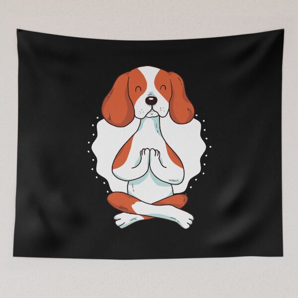 Item preview, Cavalier King Charles Spaniel yoga dog designed and sold by AaaleXX.