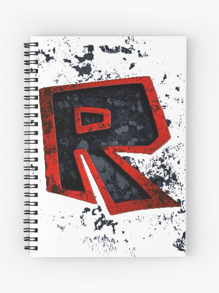Roblox Logo Black And Red Spiral Notebook By Best5trading Redbubble - roblox on red games spiral notebook by best5trading redbubble