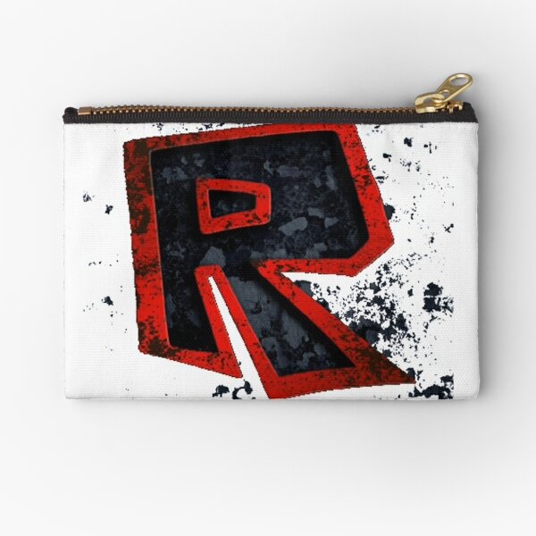 Roblox On Red Games Zipper Pouch By Best5trading Redbubble - red fade to black shirt roblox