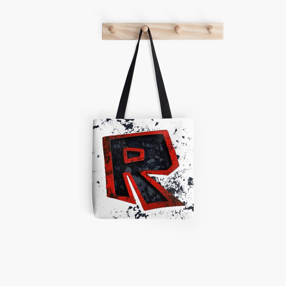 Roblox Logo Black And Red Tote Bag By Best5trading Redbubble - roblox logo black and red photographic print by best5trading redbubble