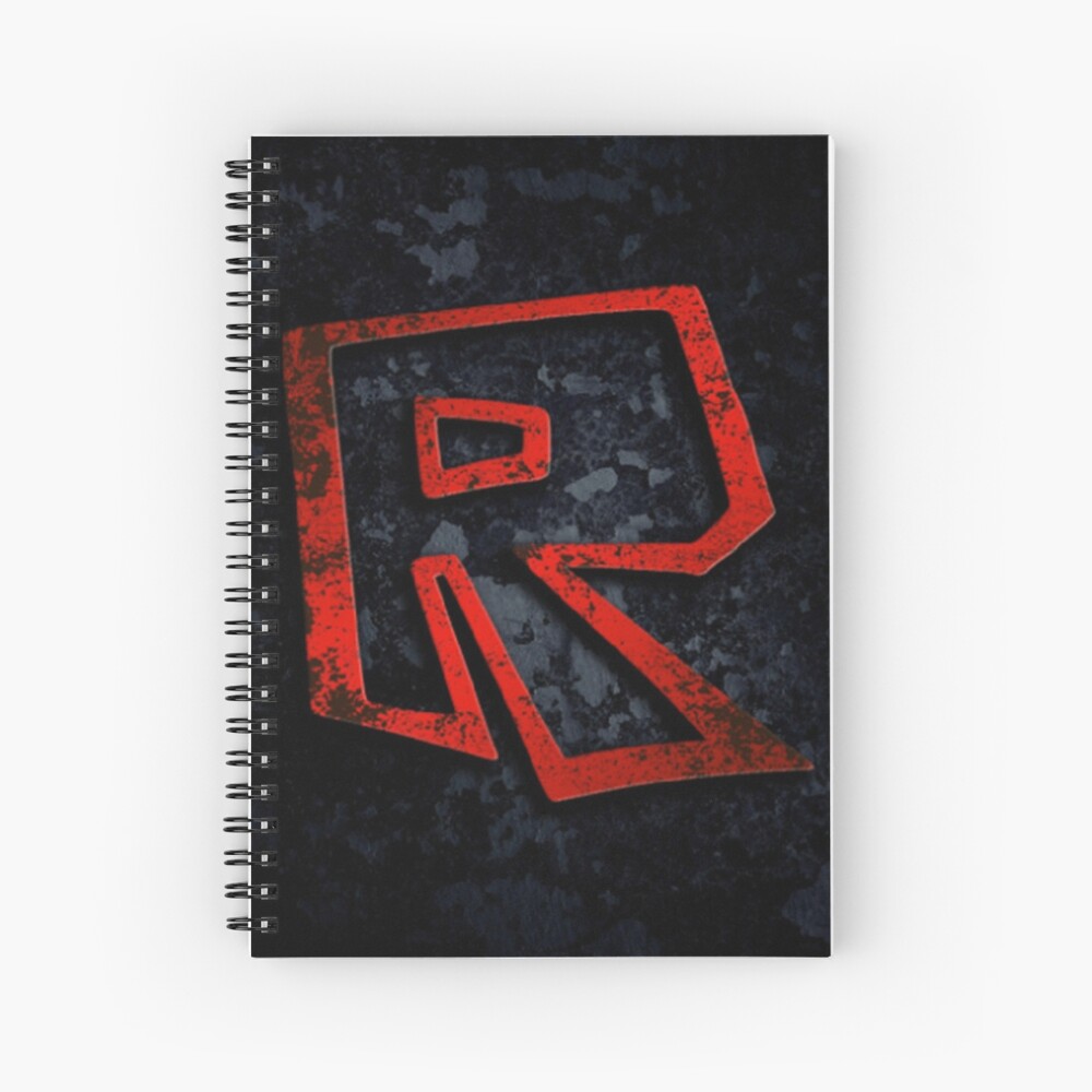 Roblox Logo On Black Spiral Notebook By Best5trading Redbubble - roblox on red games spiral notebook by best5trading redbubble