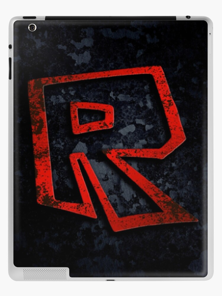 Roblox Logo On Black Ipad Case Skin By Best5trading Redbubble - how to make a decal on roblox 2020 ipad