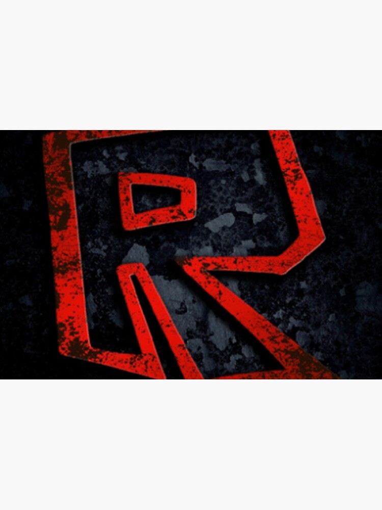 Roblox Logo On Black Laptop Skin By Best5trading Redbubble - roblox logo in black and orange