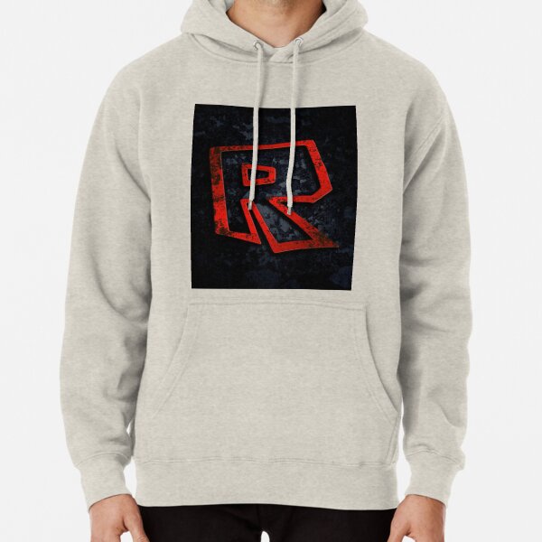 Roblox Logo Black And Red Pullover Hoodie By Best5trading Redbubble - black and red hoodie roblox